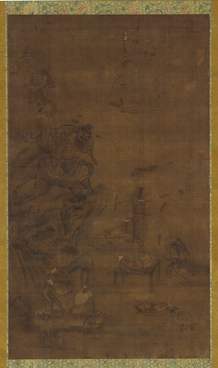 Zhong Kui Zkrocení pěti morů, 16.–17. století. od Unbekannt
