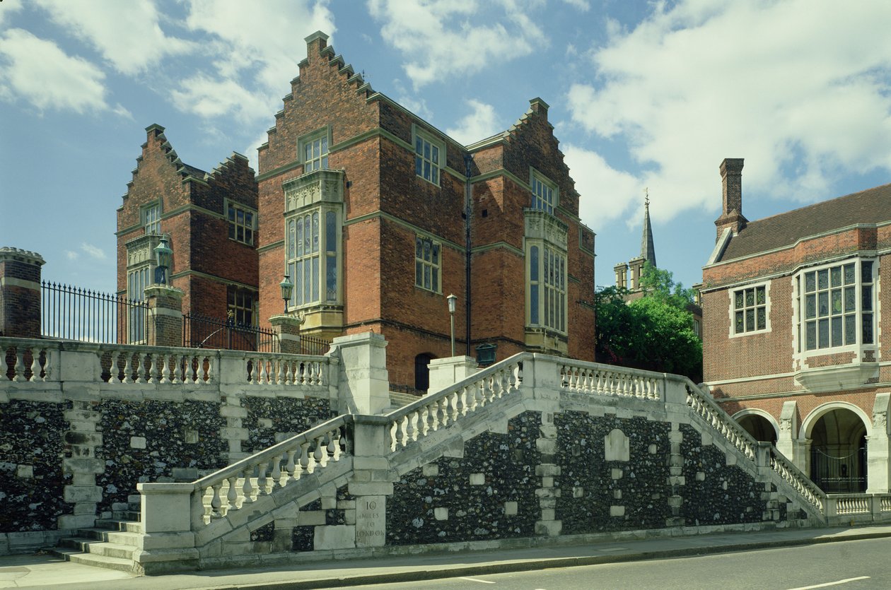 Exteriér Harrow School, Middlesex od Unbekannt Unbekannt