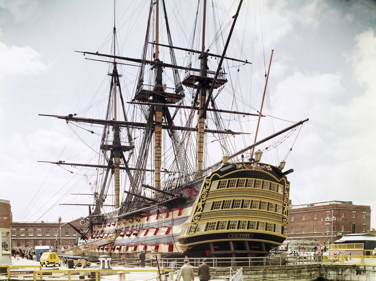 HMS Victory od Unbekannt Unbekannt