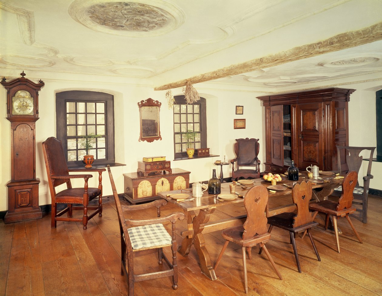 Kershner Parlour, Wernersville, Pennsylvania, 1755 od Unbekannt Unbekannt