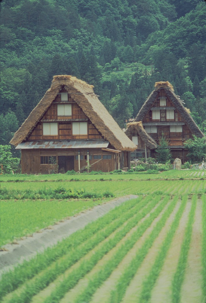 Shirakawa Village, Giju, Japan od Unbekannt Unbekannt