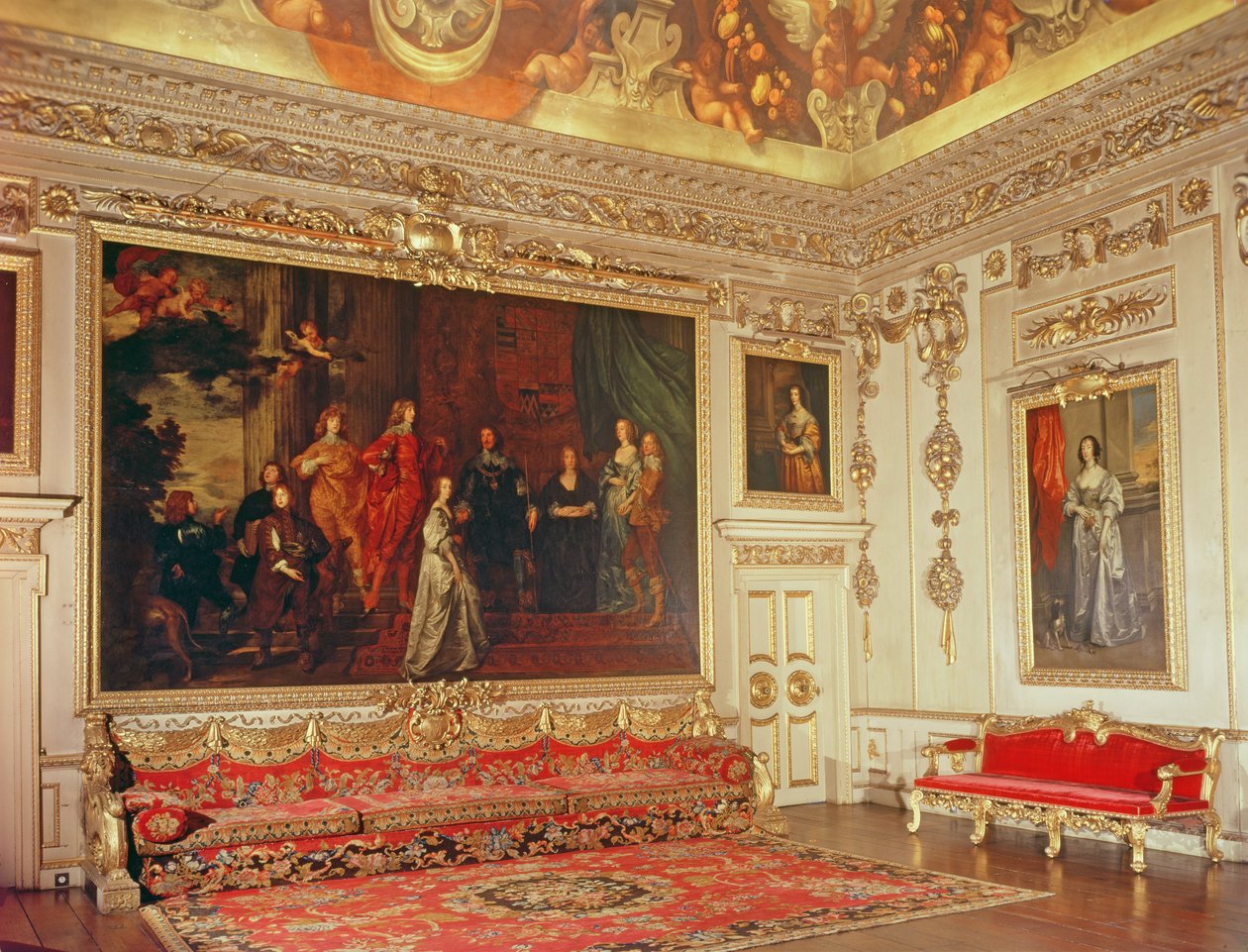 Pokoj Double Cube, Wilton House od Unbekannt Unbekannt