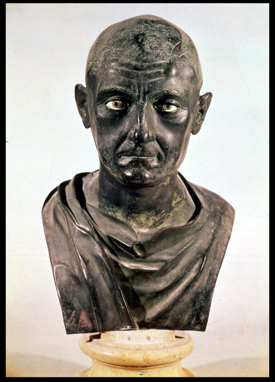 Busta římského vojevůdce Publia Cornelia Scipia "Africana" od Unbekannt Unbekannt
