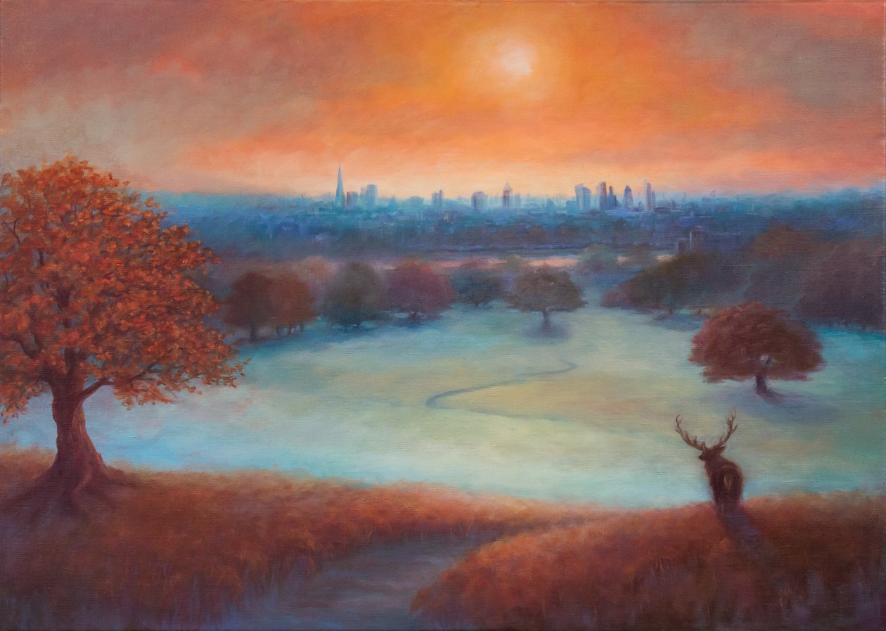 City View London z Richmond Parku), 2017, od Unbekannt Unbekannt