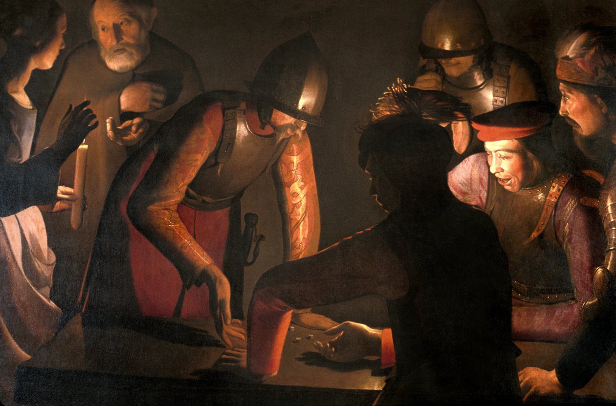 Loire Atlantique N* 098 – Nantes/Musee des Beaux Arts – „“ Le reniement de St-Pierre“ – Georges de La Tour od Unbekannt Unbekannt