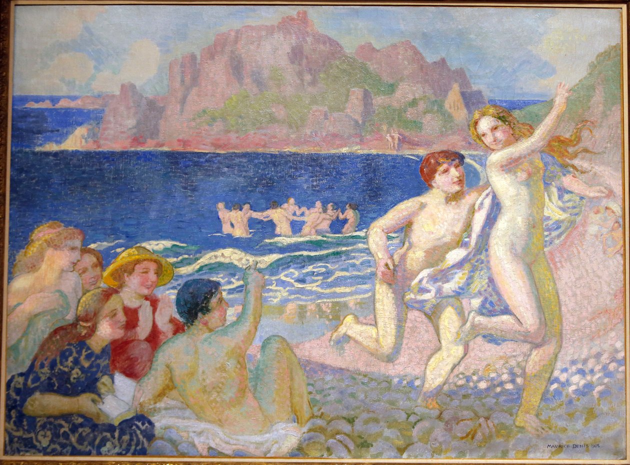 Muzeum Maurice Denise, Saint Germain en Laye, Francie, Maurice Denis, Galatee nebo La Poursuite od Unbekannt Unbekannt