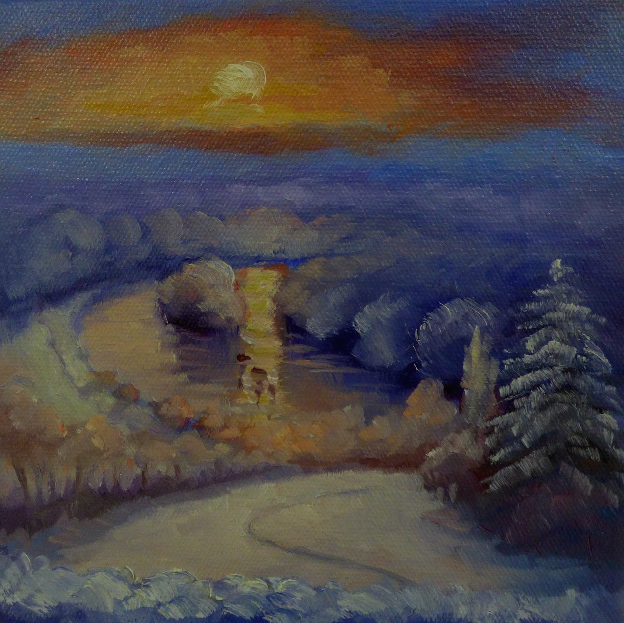Petersham Winter, 2018 od Unbekannt Unbekannt