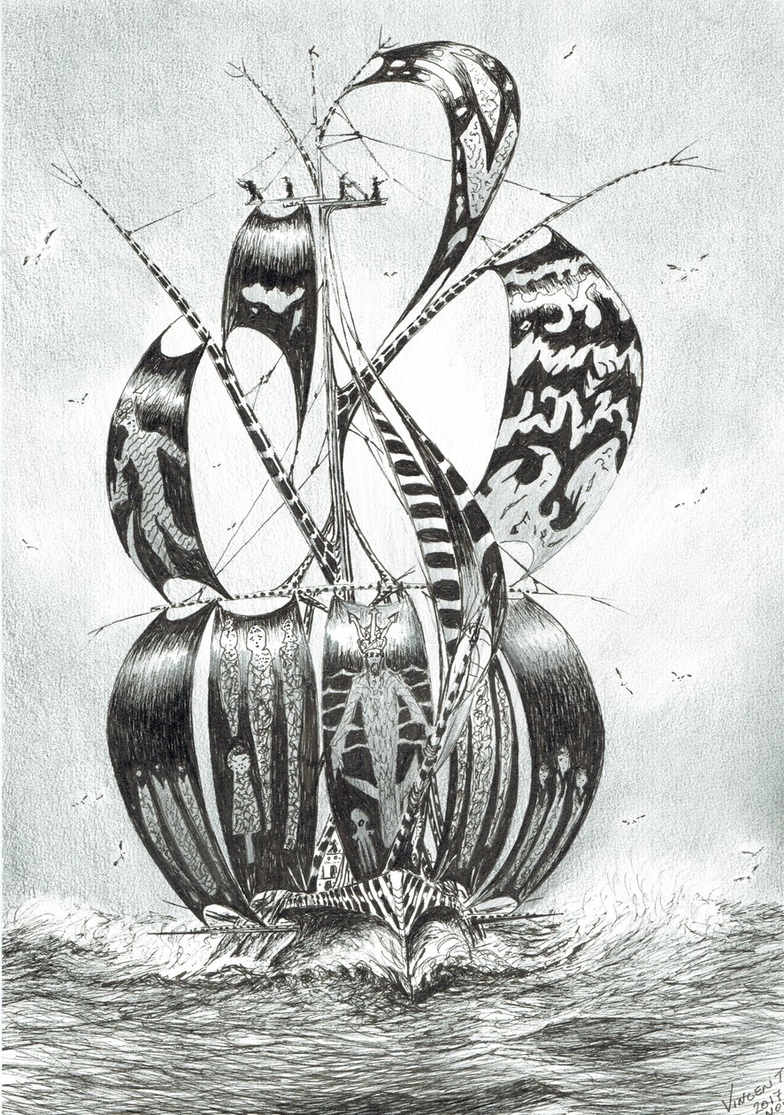 Tvůrci bouří Halmahera Sea, 2018, od Unbekannt Unbekannt