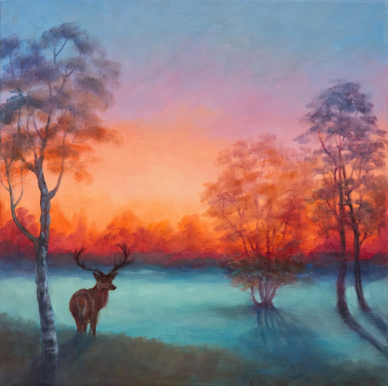 Winter Glow, 2017, od Unbekannt Unbekannt
