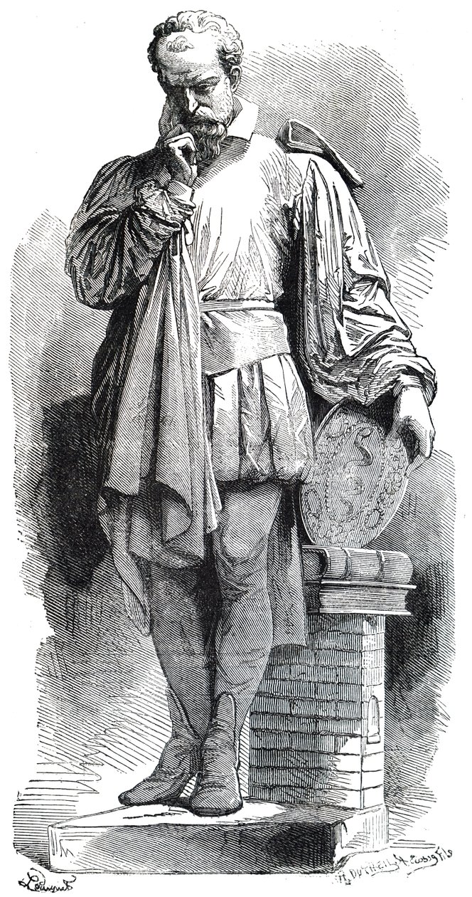 Socha Bernarda Palissyho. od Unbekannt