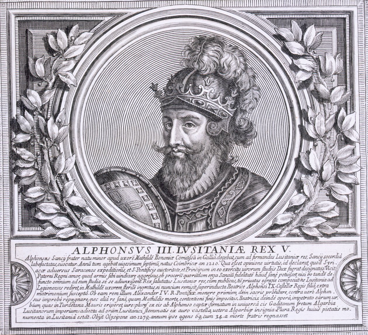 Afonso III z Portugalska (litho) od Unbekannt