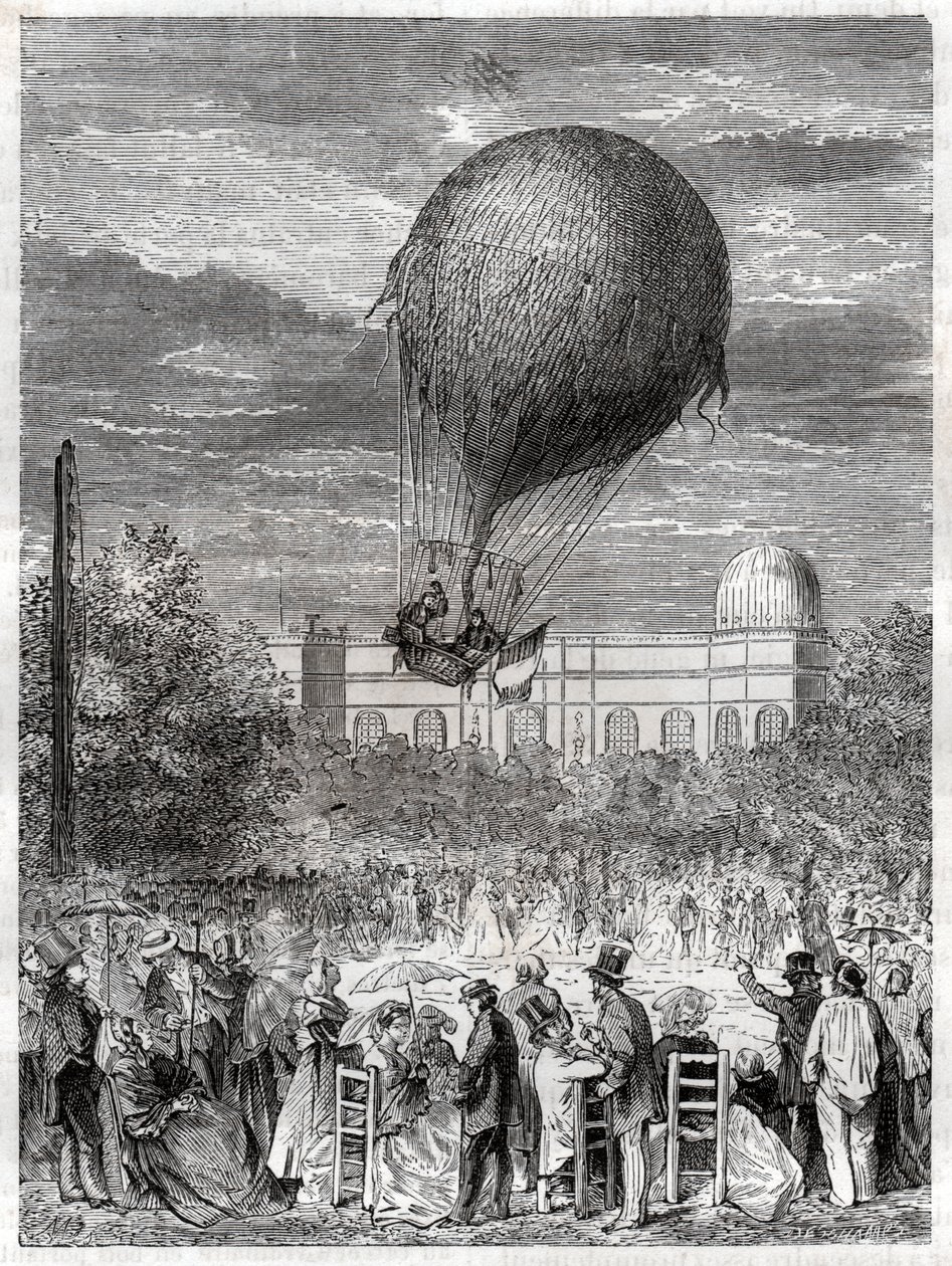 Ascension en ballon. Let balonem. od Nicolas Liez