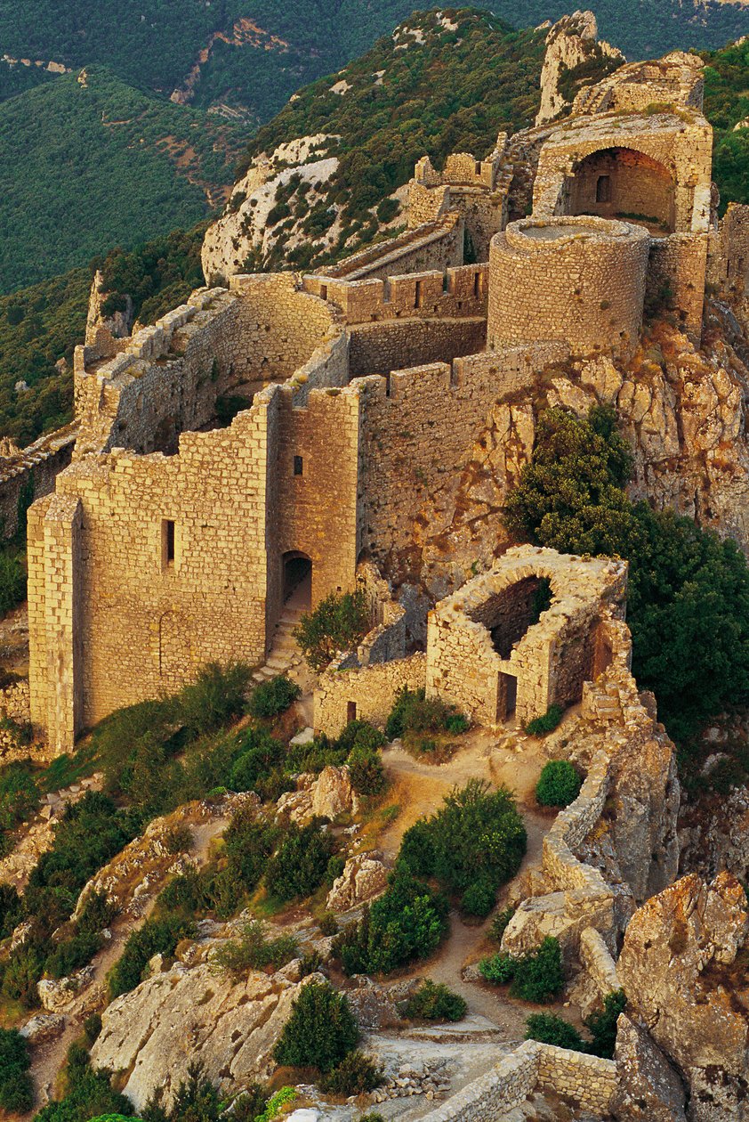 Chateau de Peyrepertuse (Duilhac od Unbekannter Künstler