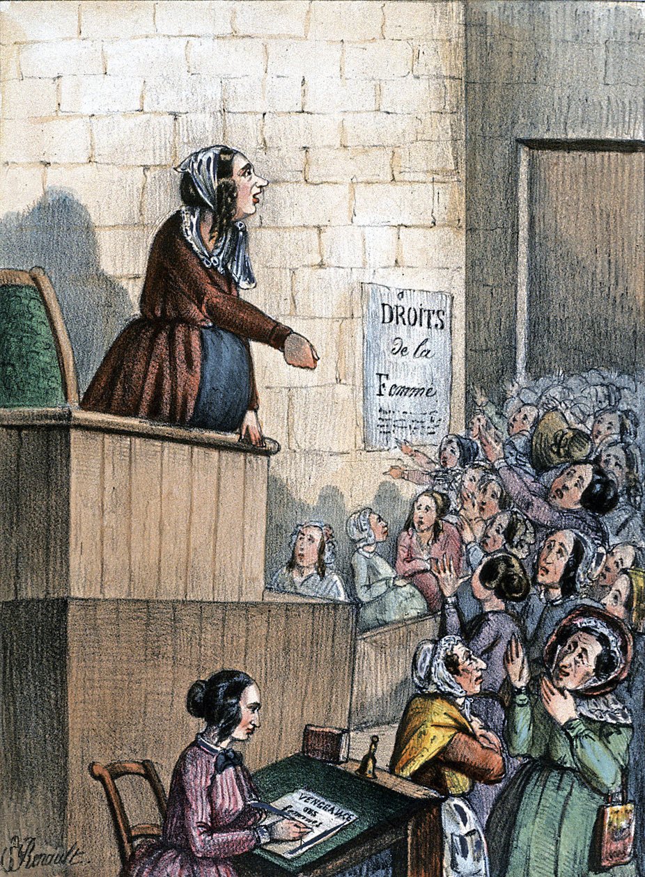 Konference o právech žen od Unbekannter Künstler