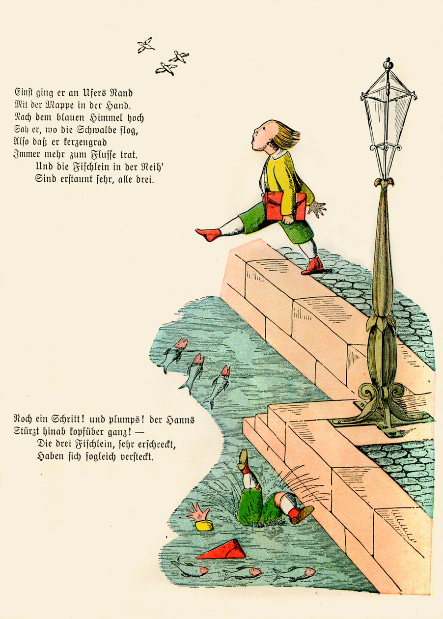 Struwwelpeter od Dr. Heinricha Hoffmanna od Unbekannter Künstler
