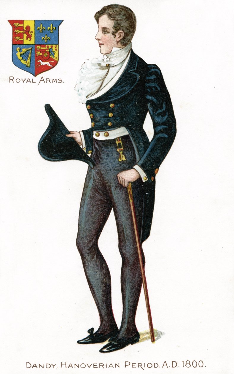 Englantilainen dandy 1800 od Unbekannter Künstler