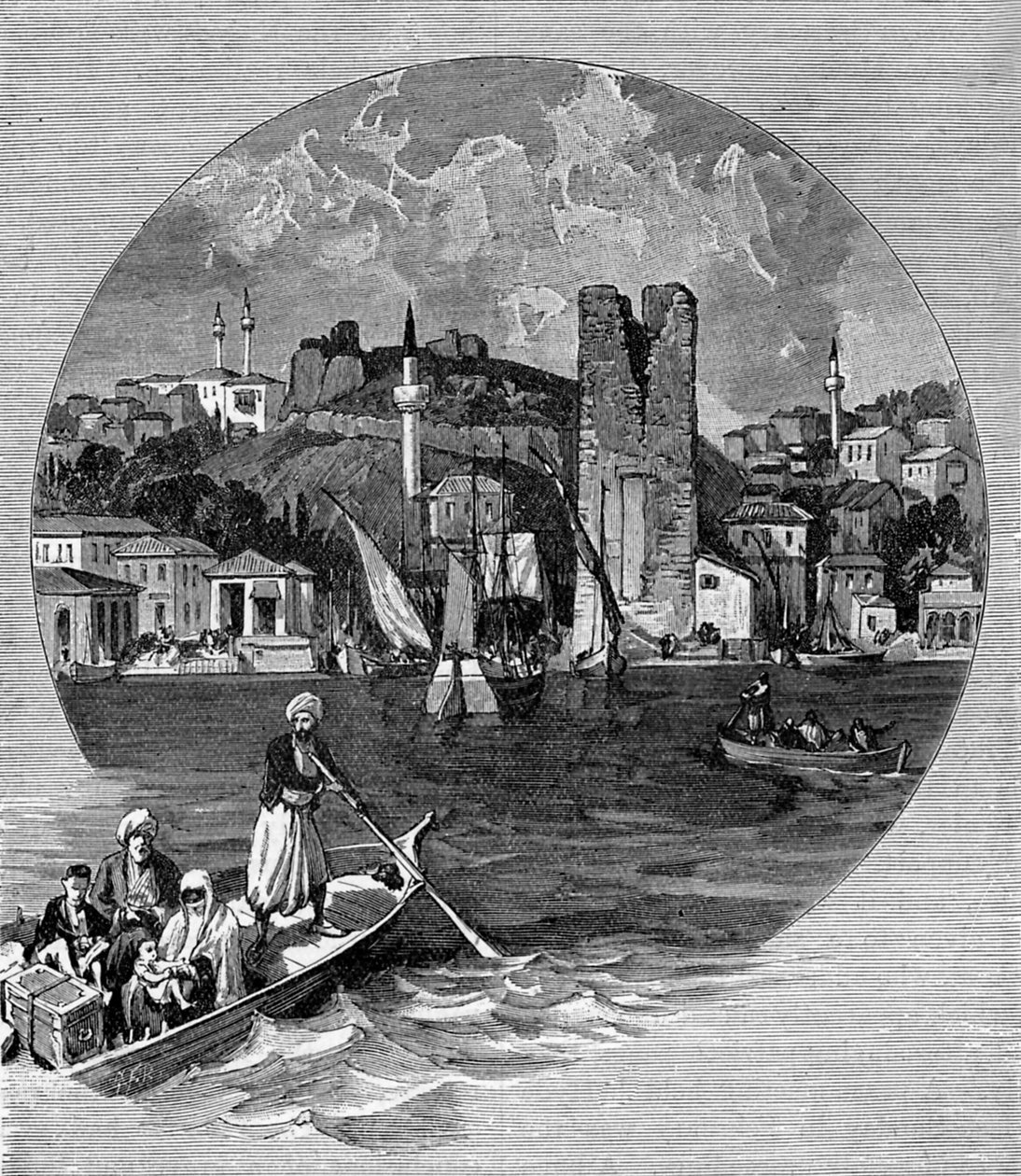 Gallipoli, konec 19. století. od Unbekannter Künstler