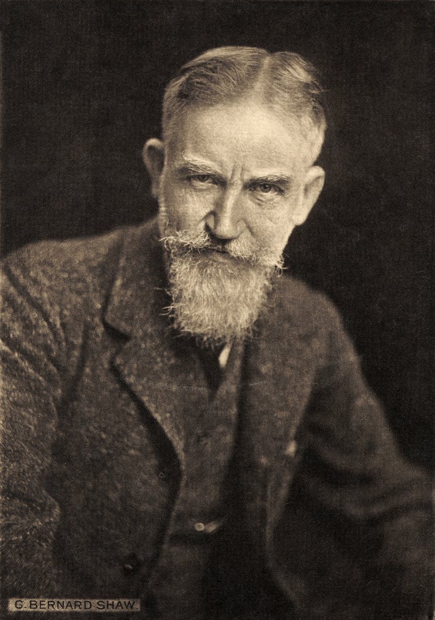 George Bernard Shaw - od Unbekannter Künstler
