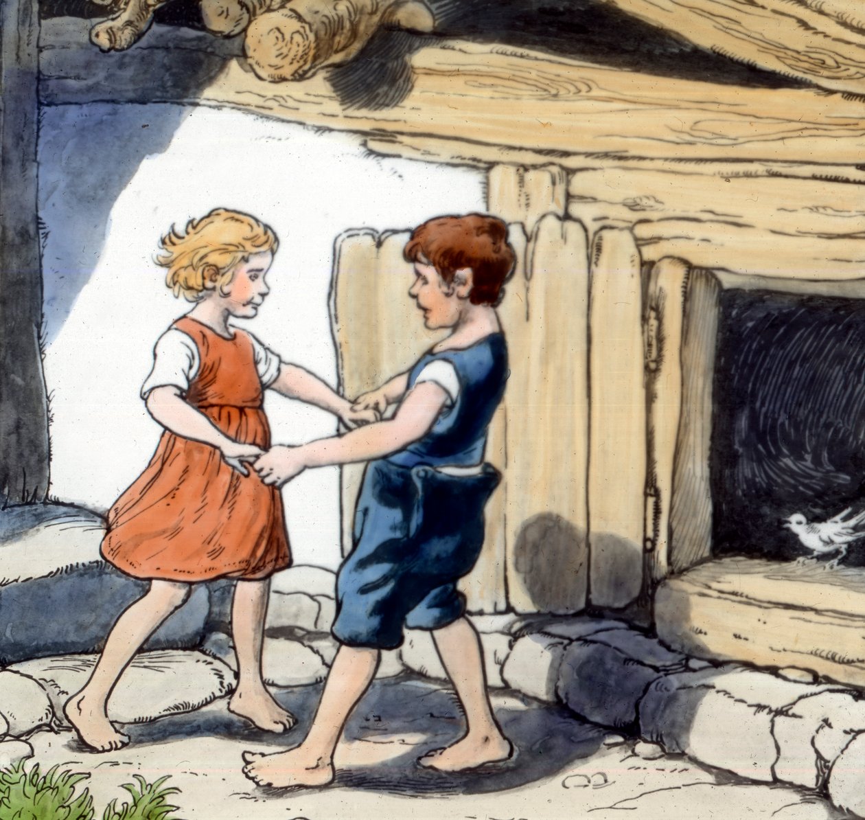 Hannu ja Kerttu od Unbekannter Künstler