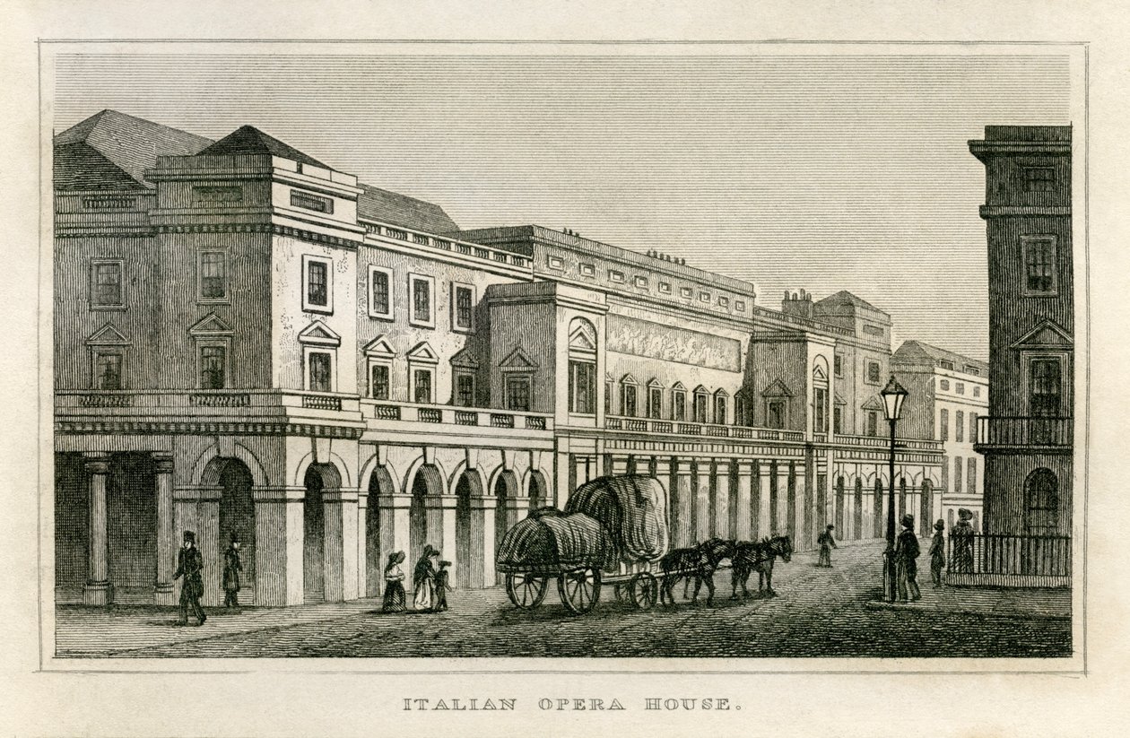 Italská opera, Haymarket od Unbekannt