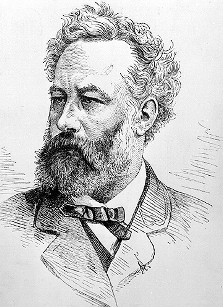 Jules Verne (rytina) od Unbekannter Künstler