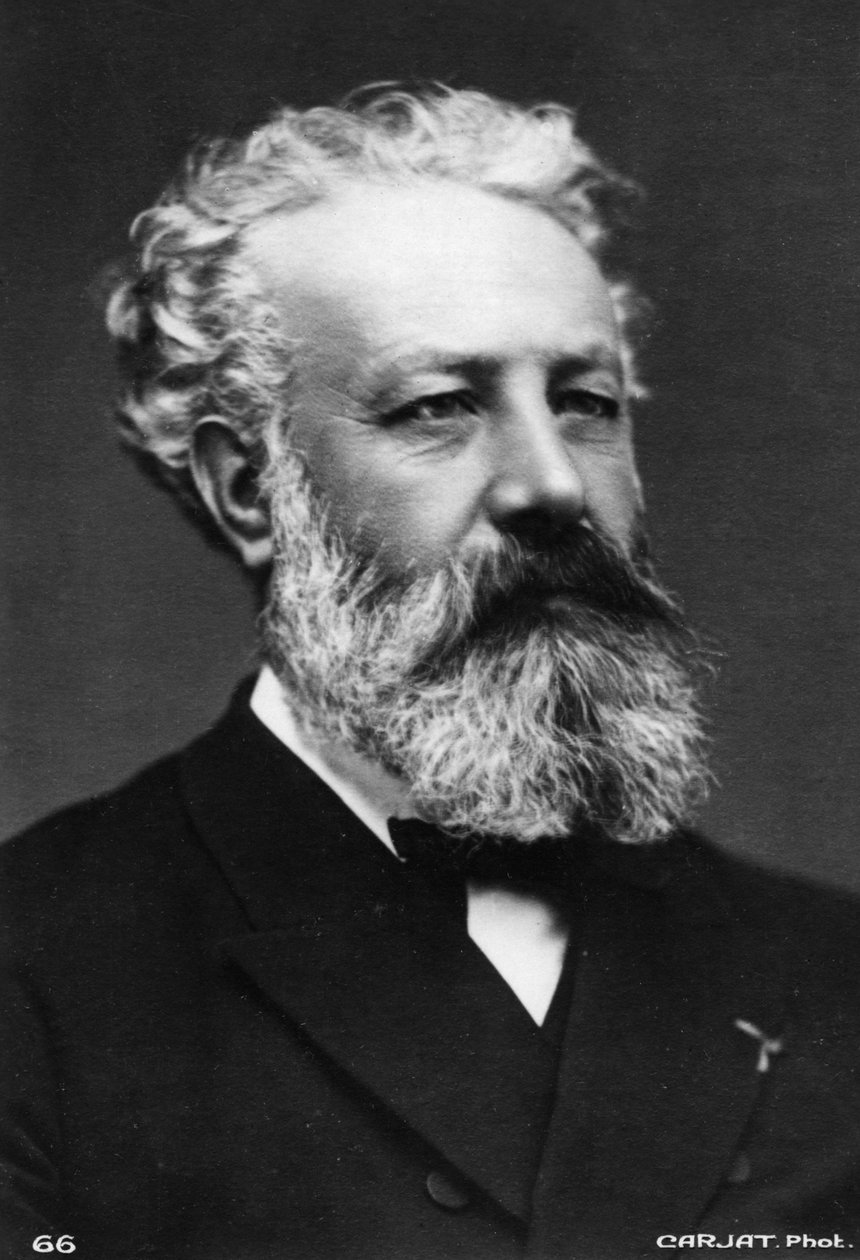 Jules Verne - Portrét od Unbekannter Künstler