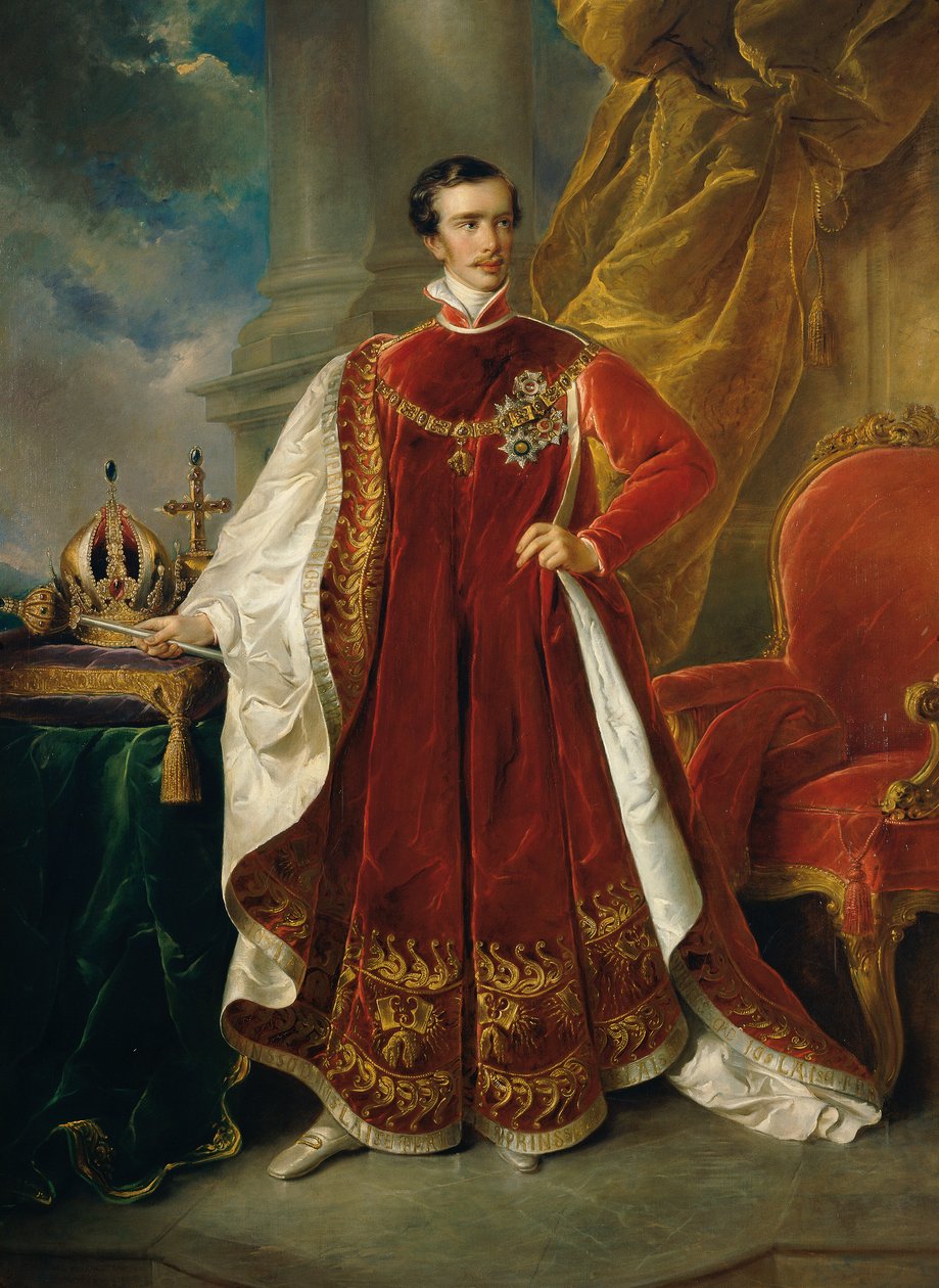 císař František Josef I. (1830–1916) od Unbekannter Künstler