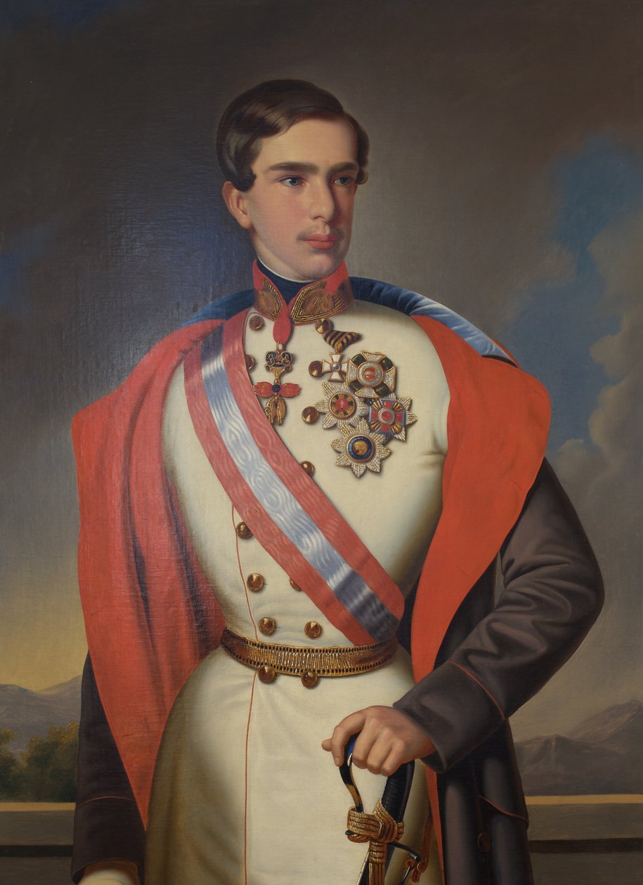 císař František Josef I. od Unbekannter Künstler