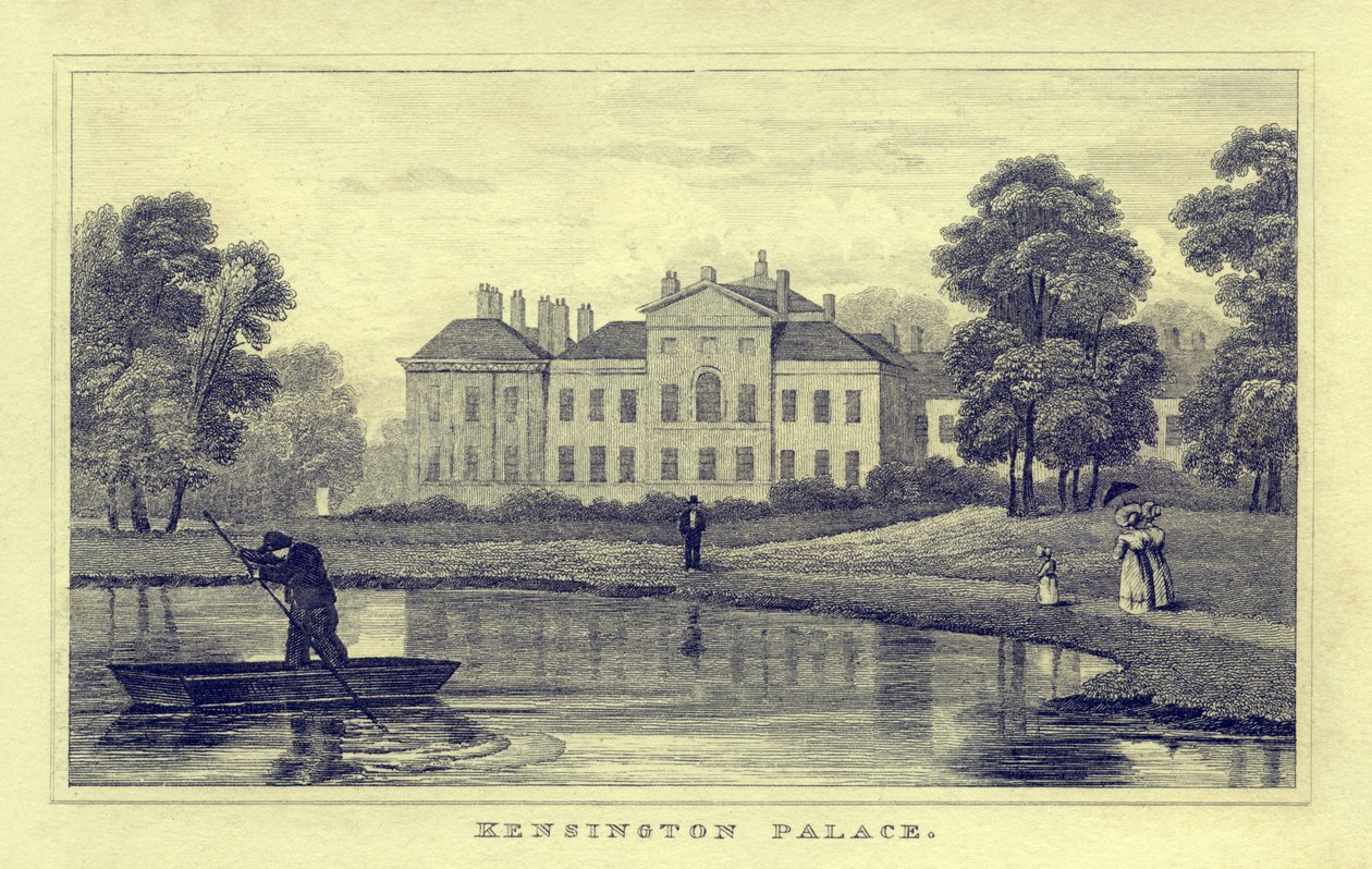 Kensingtonský palác od Unbekannt