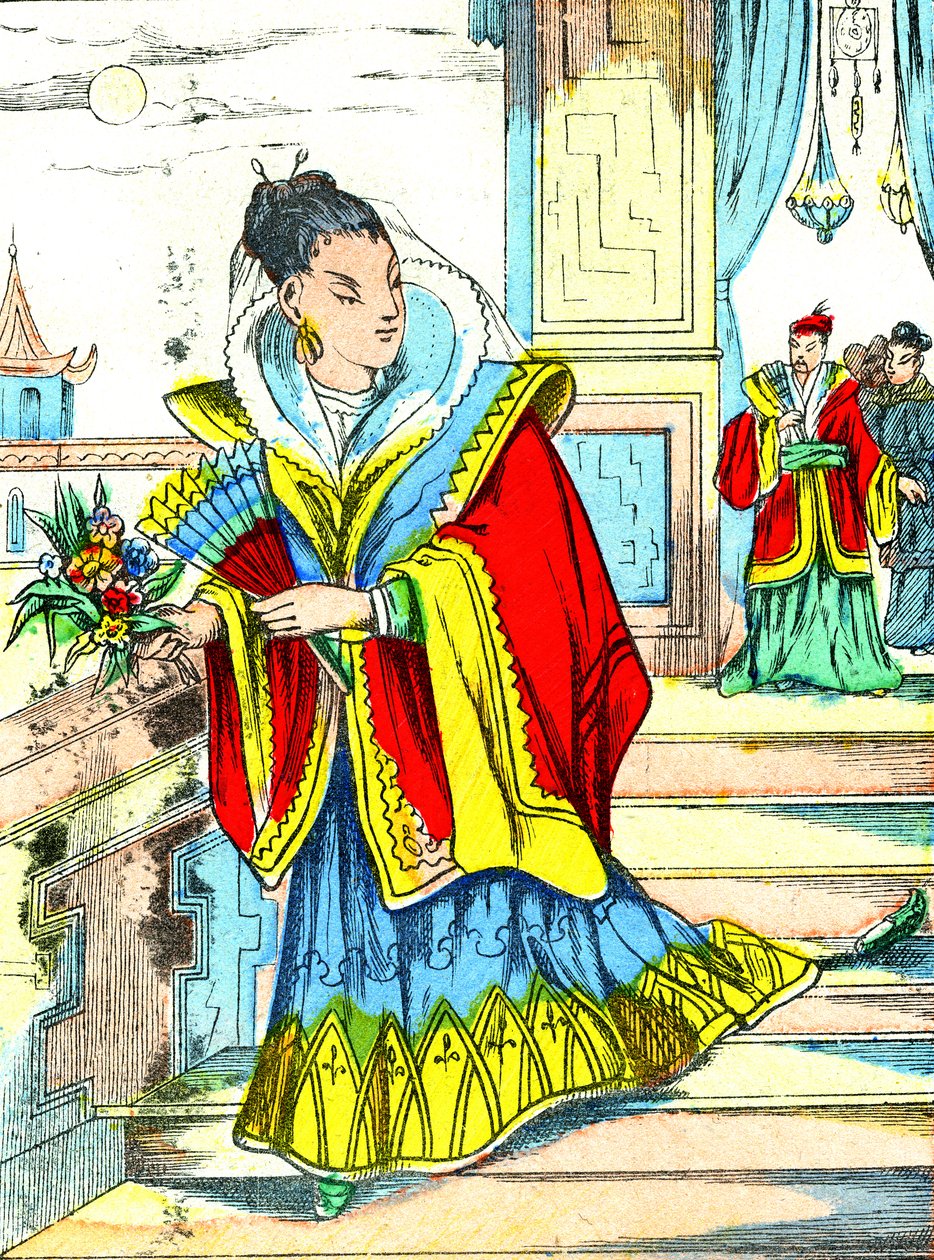 La Cendrillon Japonaise - Japonská Popelka. od Unbekannter Künstler