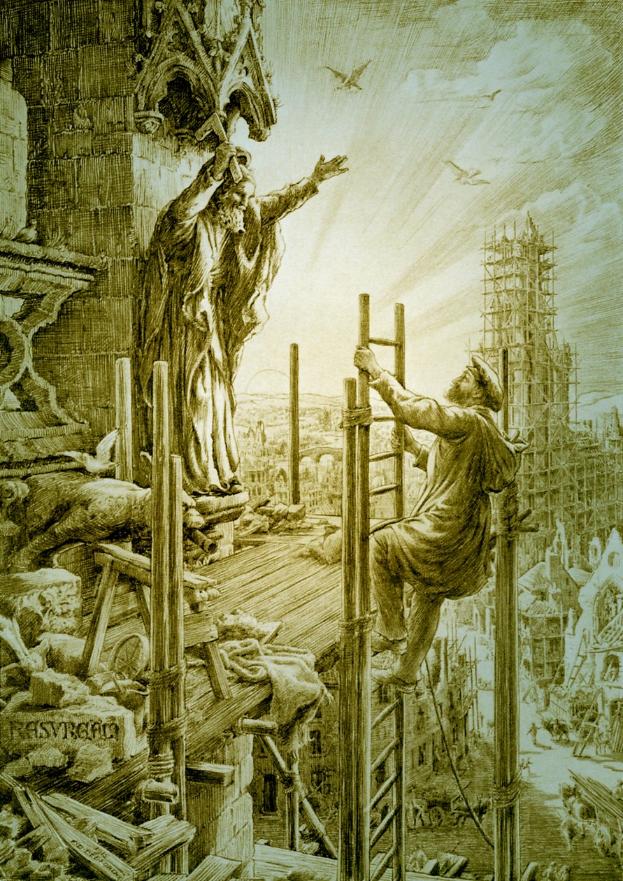 Resurgam od Unbekannter Künstler