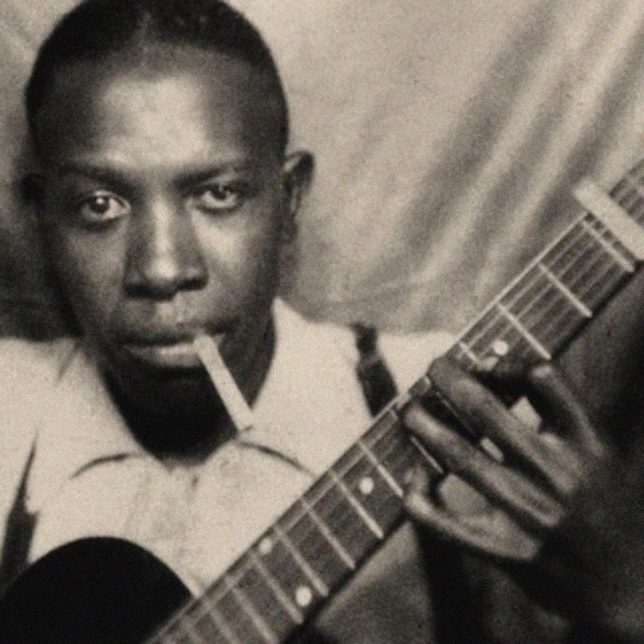 Robert Lee Johnson, c.1930 (B/W Photo) od Unbekannter Künstler