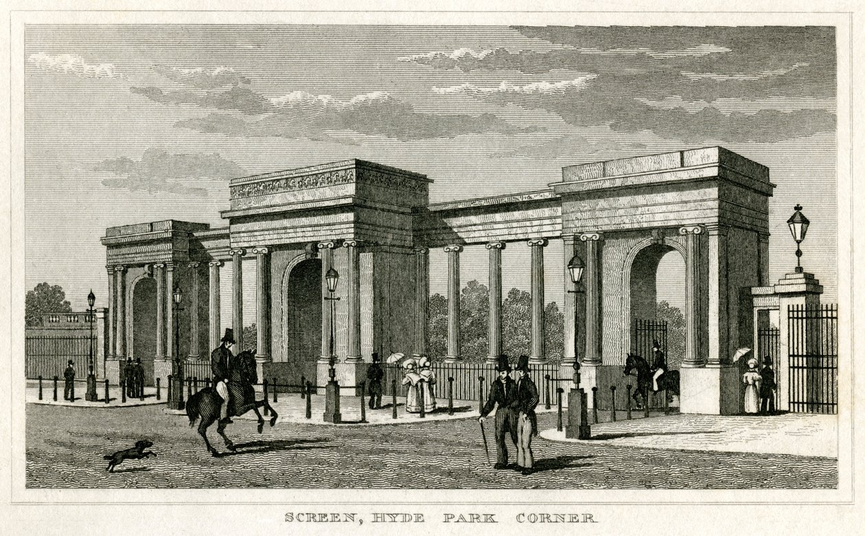 Obrazovka, Hyde Park Corner od Unbekannt