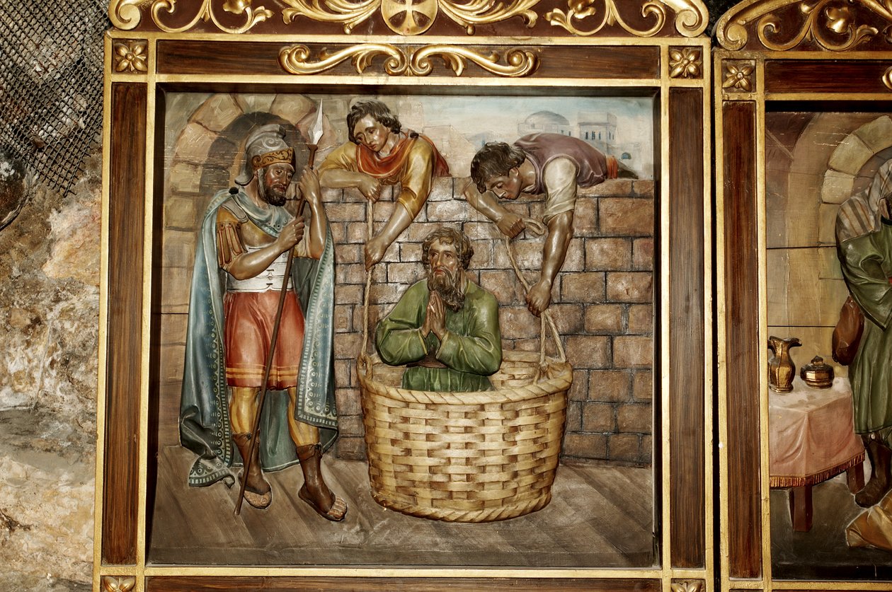 Sýrie – Damašek. Kaple Ananiáše (Hanani). Detail od Benjamin Baud