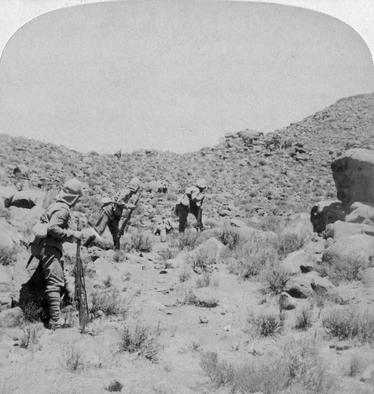 Búrská válka, Jižní Afrika, 1900. od Underwood and Underwood
