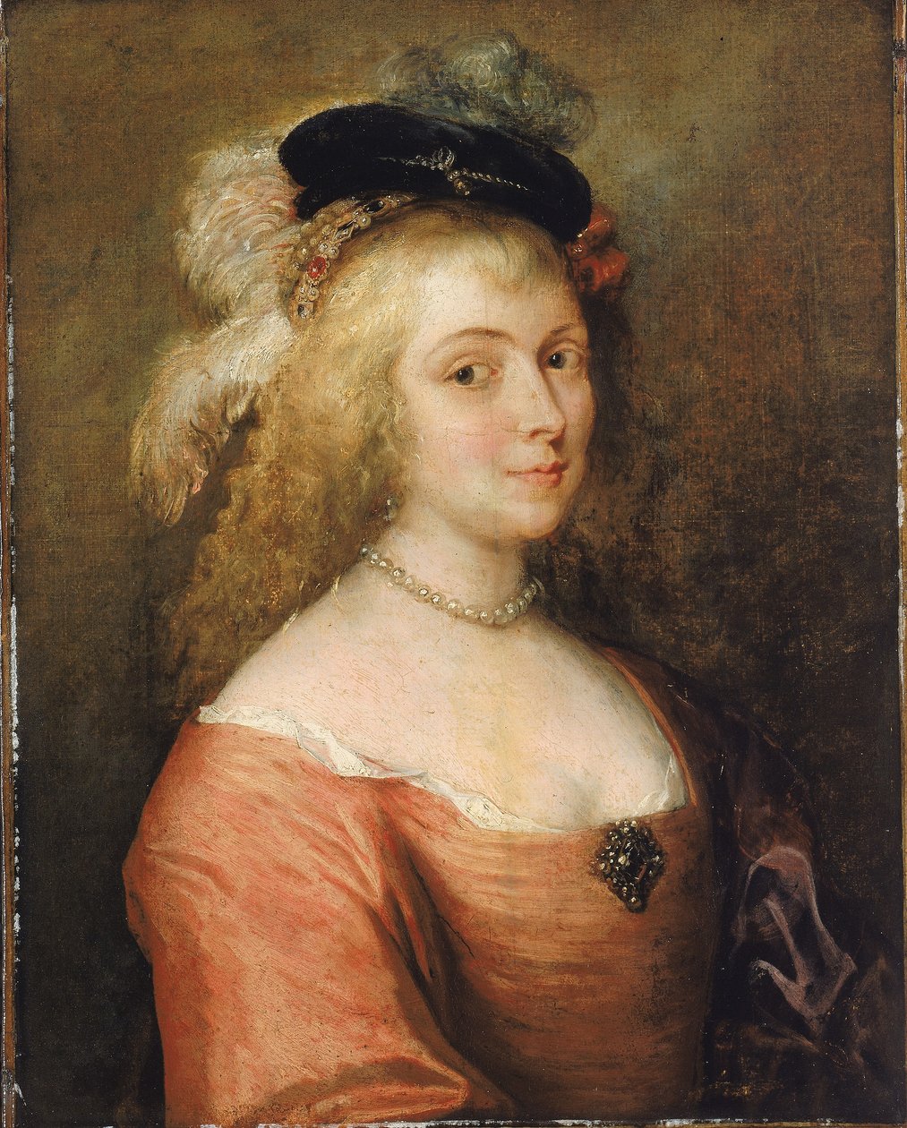 Portrét Rubensovy manželky od Unidentified
