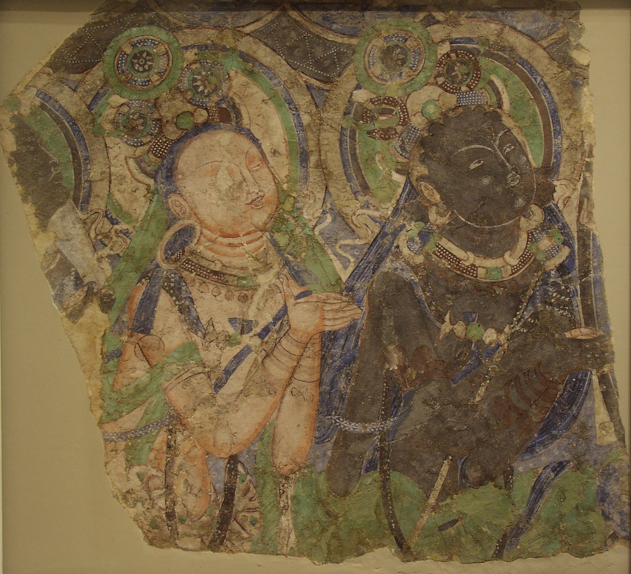 Dva adorující bódhisattvové od Unidentified