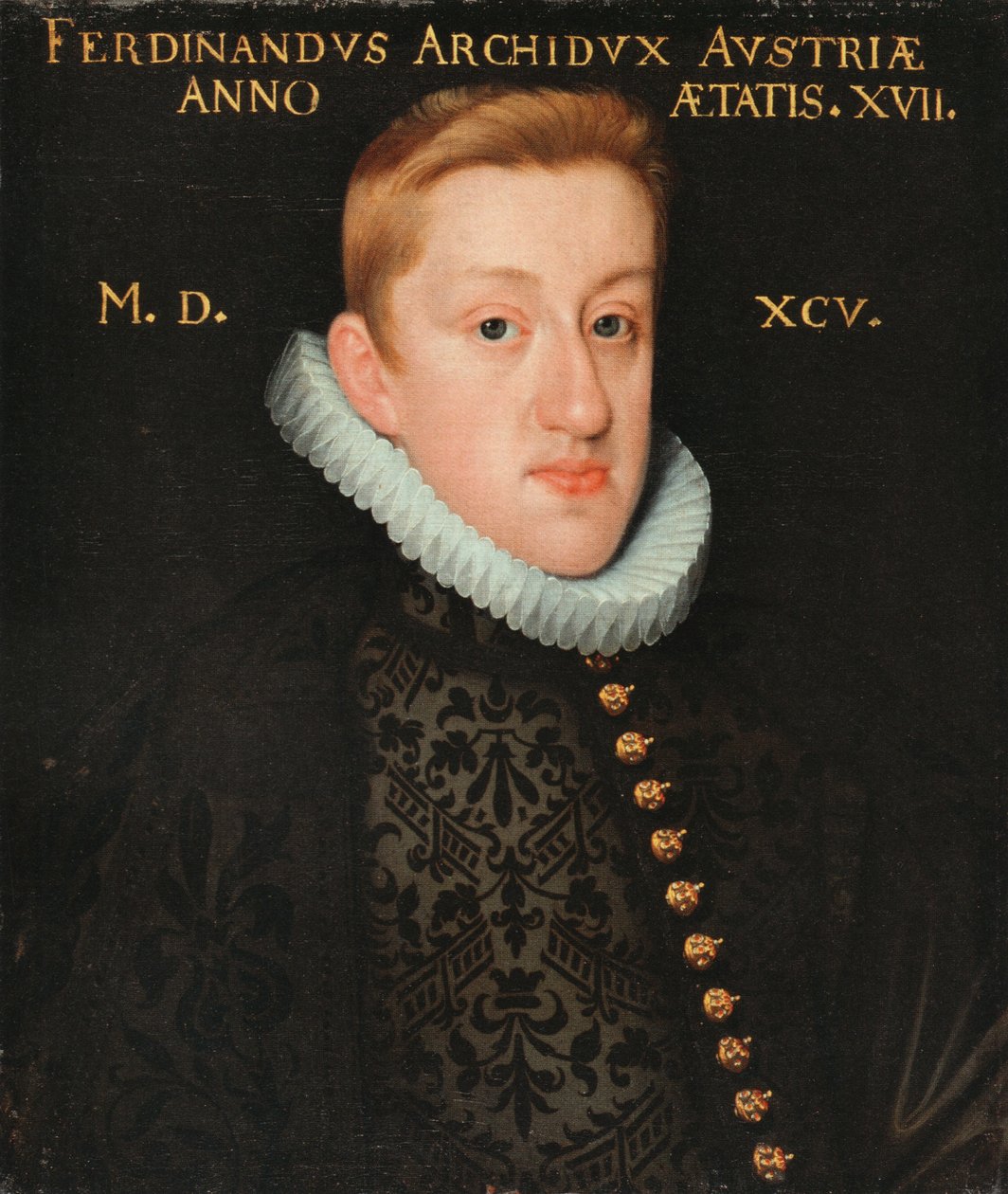 Portrét arcivévody Ferdinanda Rakouského (pozdějšího císaře Ferdinanda II.) ve věku 15 let od Unknown