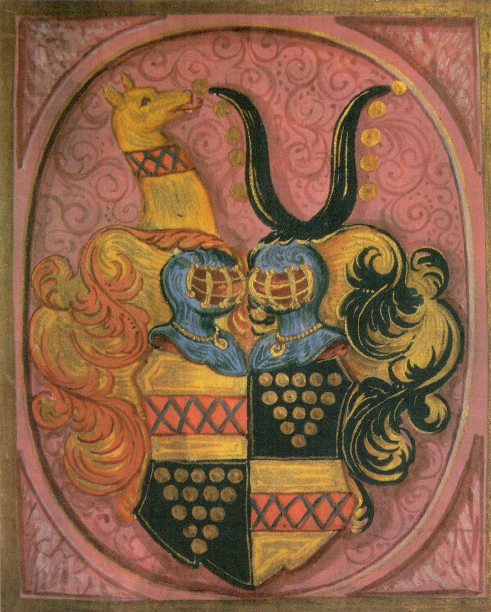 Erb ušlechtilého Johanna Friedricha (von Bawir) von Franckenberg (1678) od Unknown