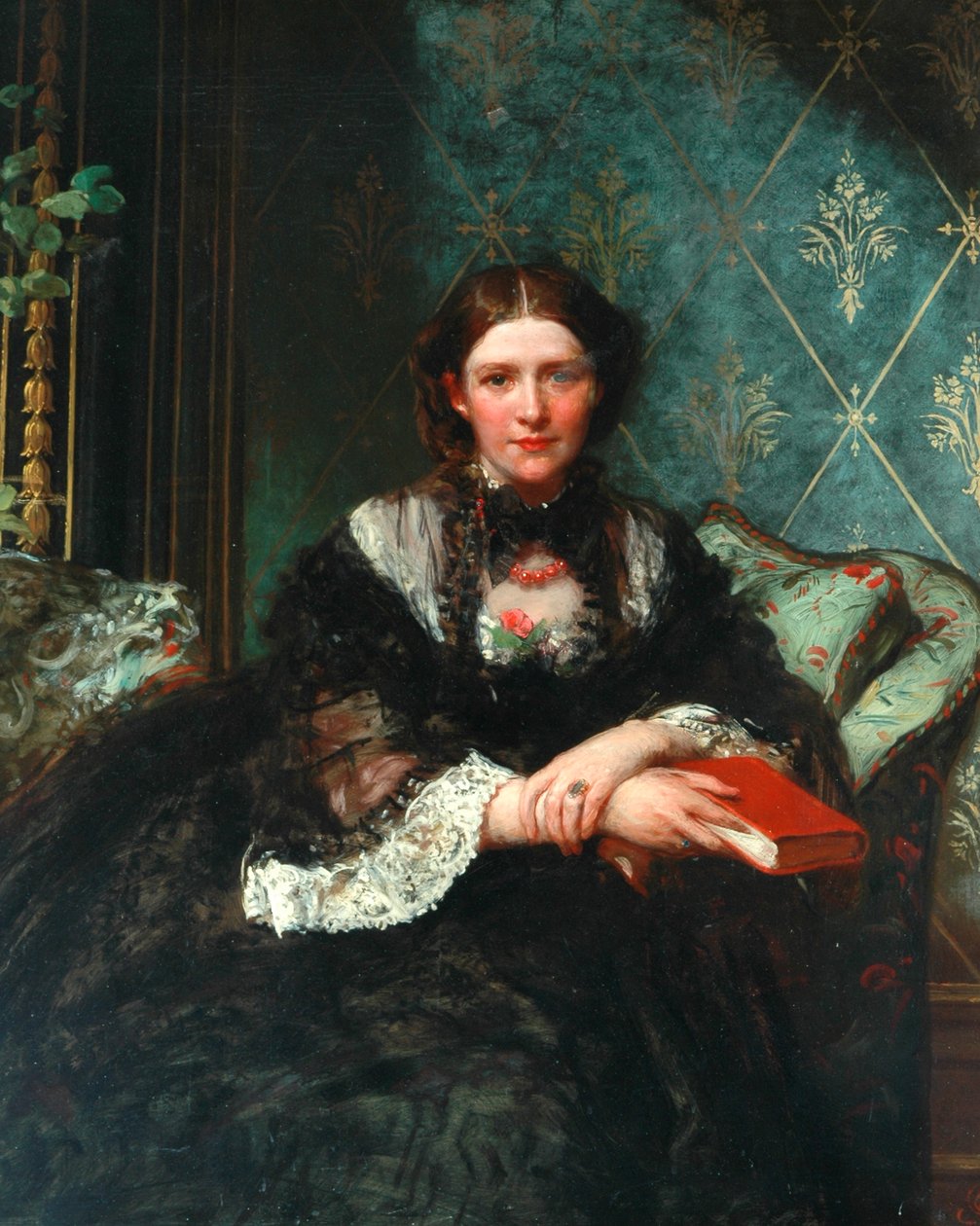 Ellen Fielden ze Stansfield Hall od Unknown