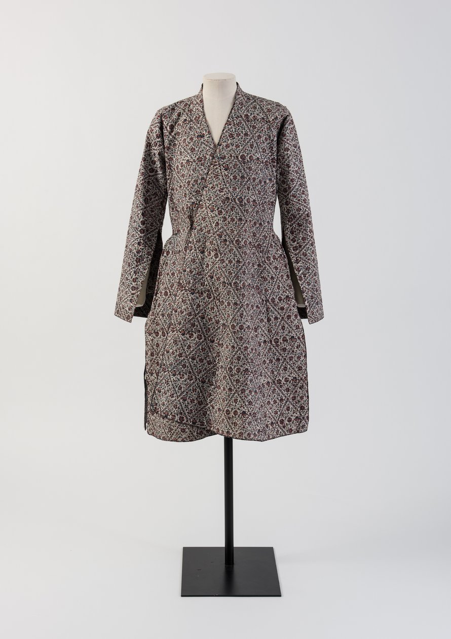Pánský bavlněný banian s potiskem, 1750s (bavlna) od Unbekannt Unbekannt