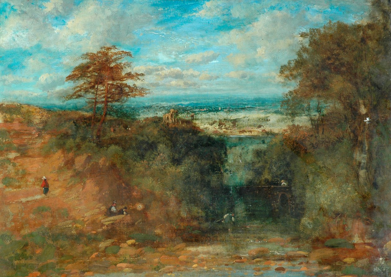 Venkovská scéna, kolem roku 1837 od Unknown
