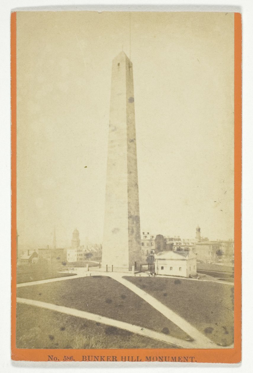 Památník Bunker Hill od Unknown