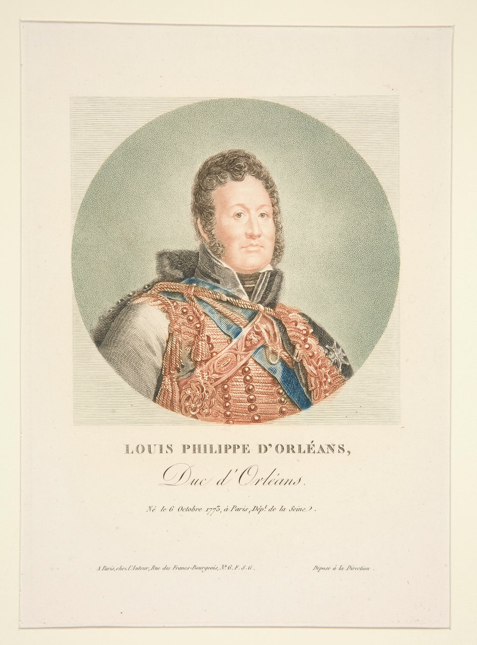 Louis-Philippe d od Unknown