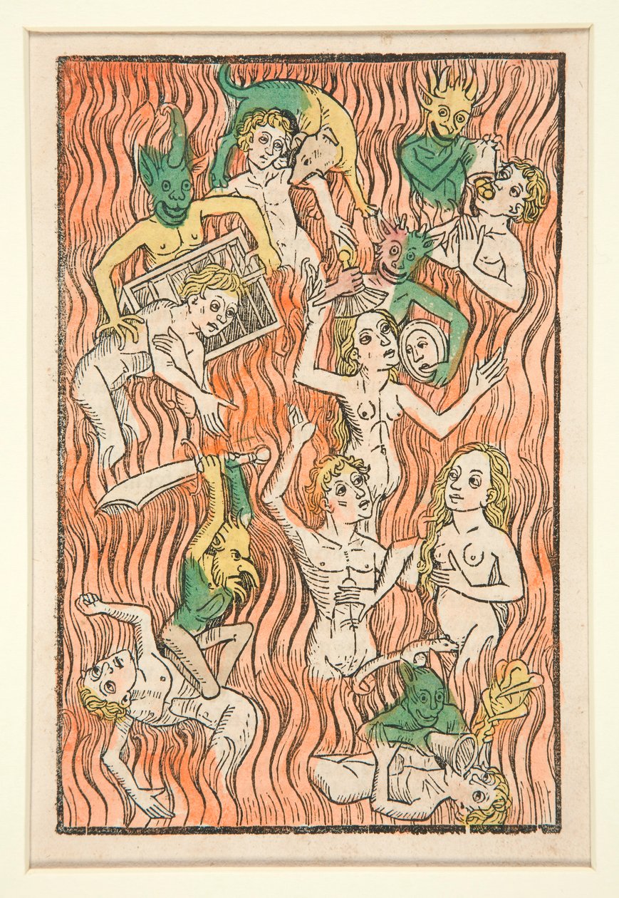 Očistec, ilustrace z The Soul Root Garden od Unknown