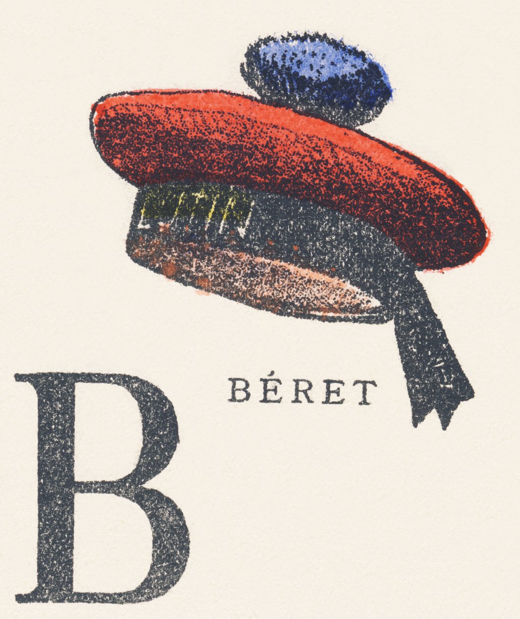 B: baret od Unknown artist