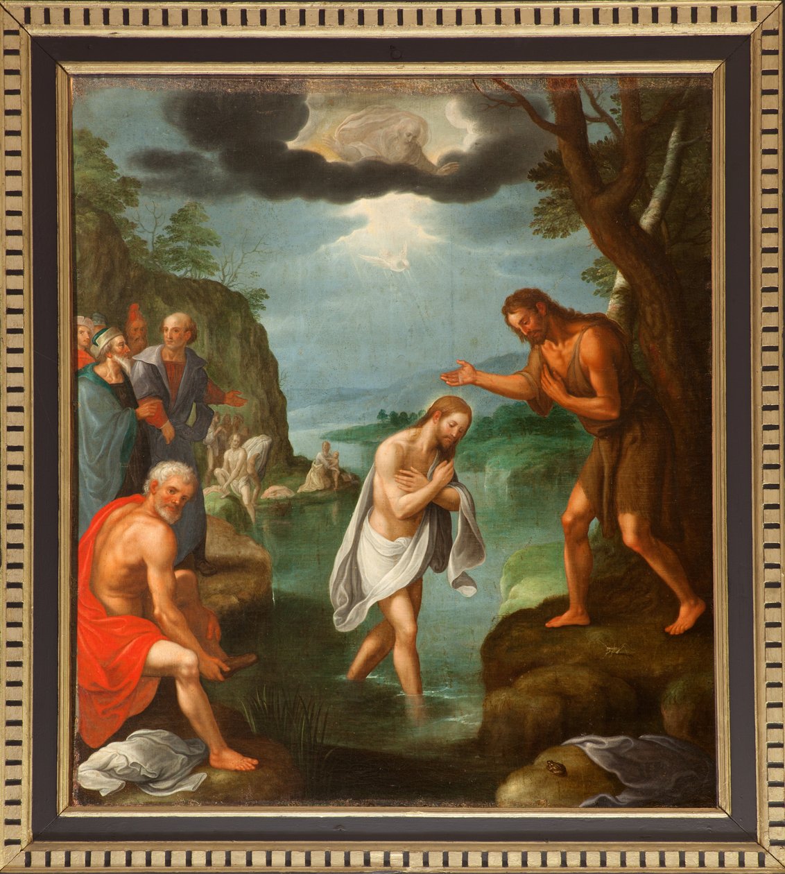 Křest Kristův od Unknown artist