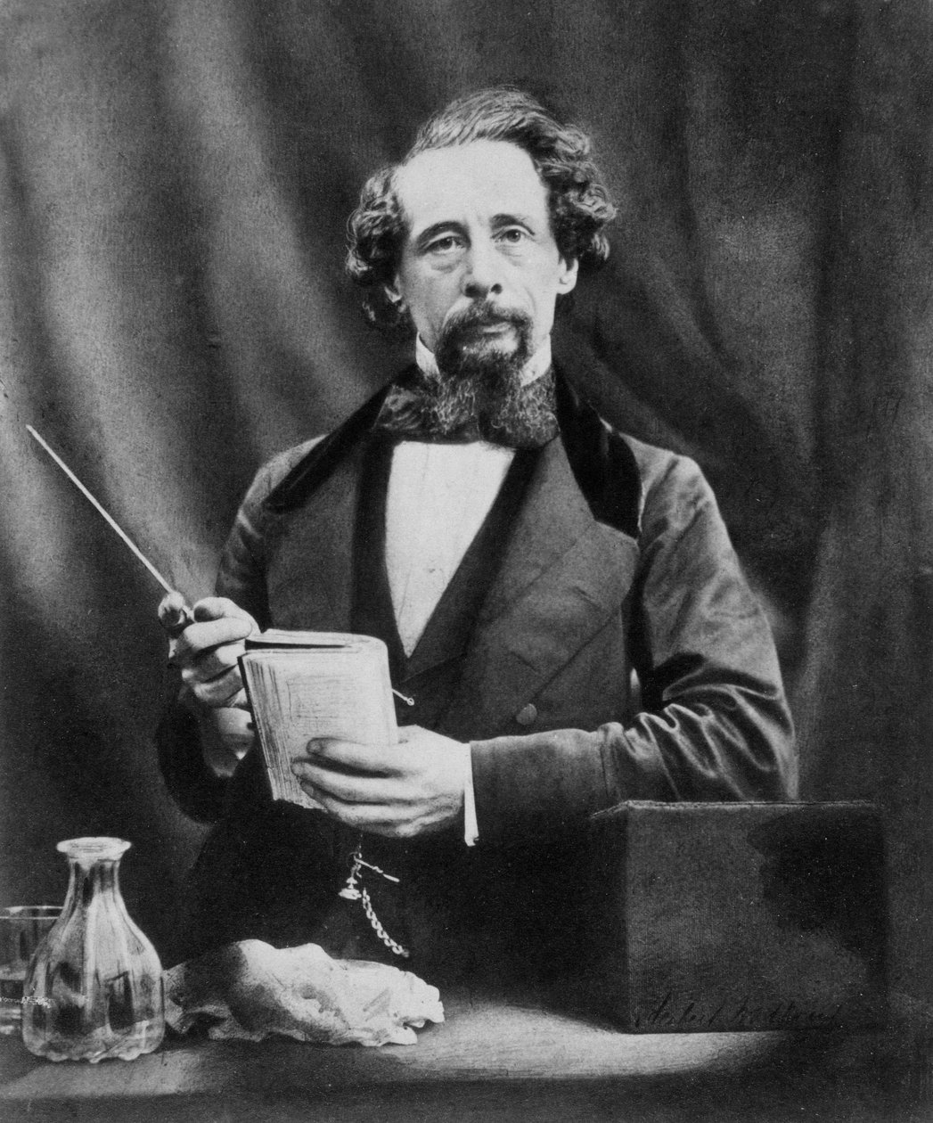 Charles Dickens (1812-1870) anglický romanopisec od Unknown artist
