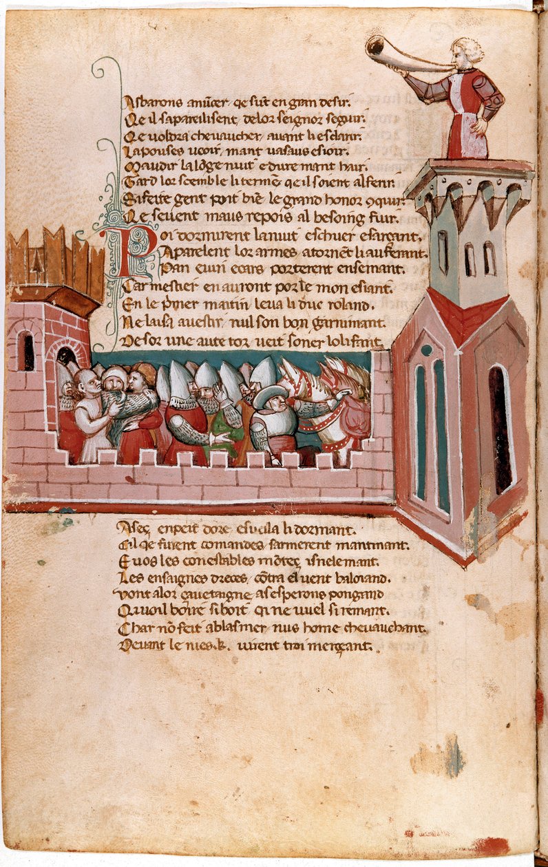 Vstup do Španělska (Miniatura od Unknown artist