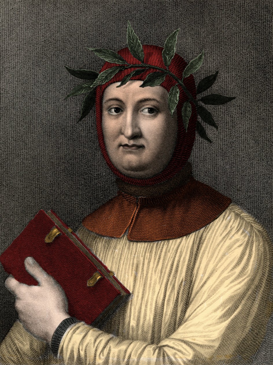 Francesco Petrarca (1304-1374) od Unknown artist